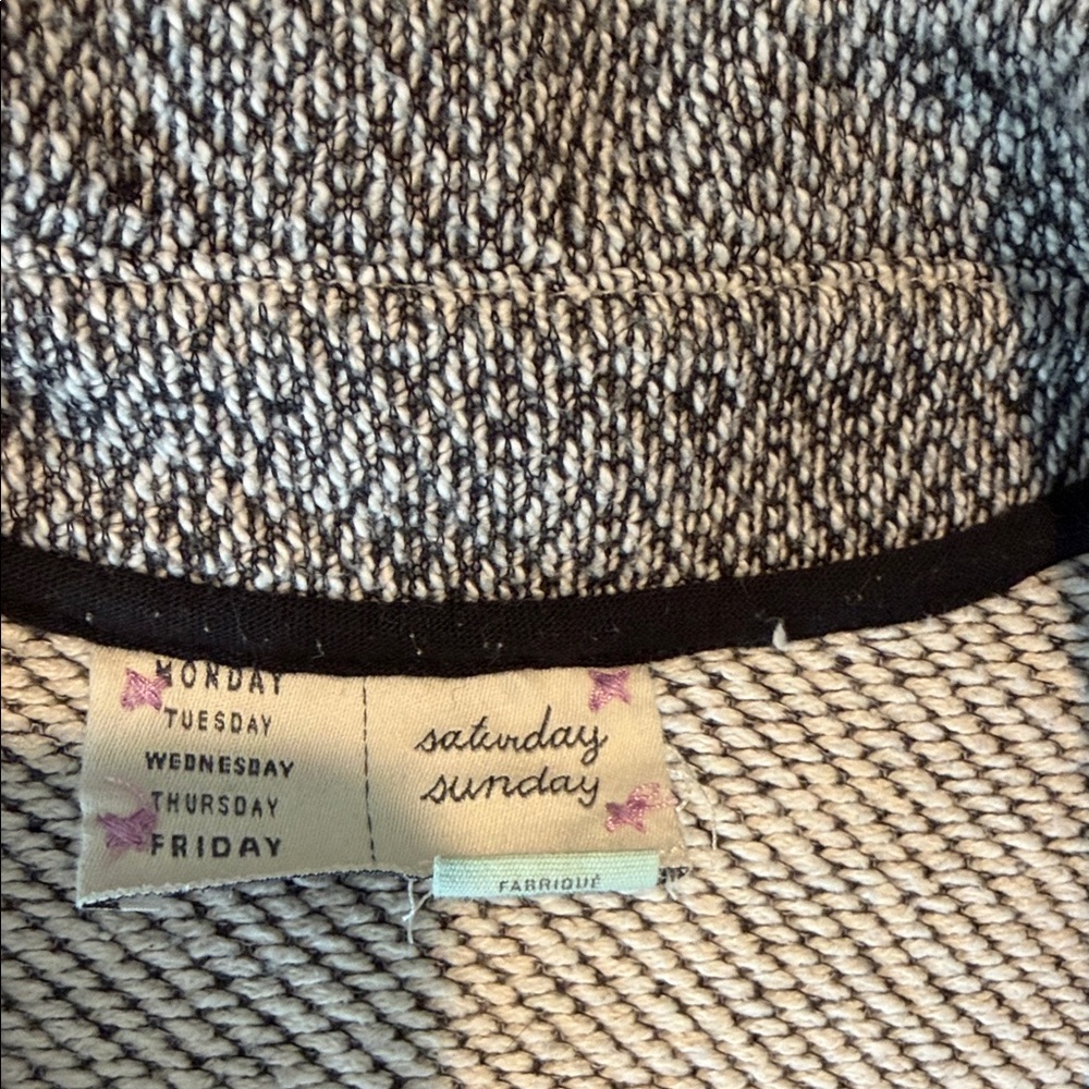 Saturday Sunday Gray Patterned Jacket - image 2